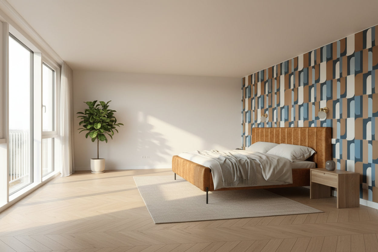 Łóżko Amber 160x200 – brązowe, elegancja i komfort