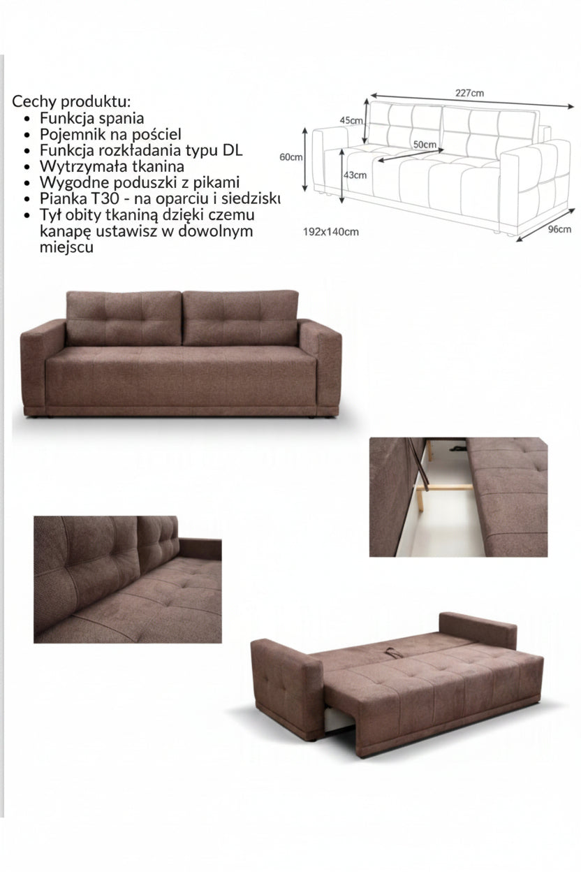 Sofa Perła 227